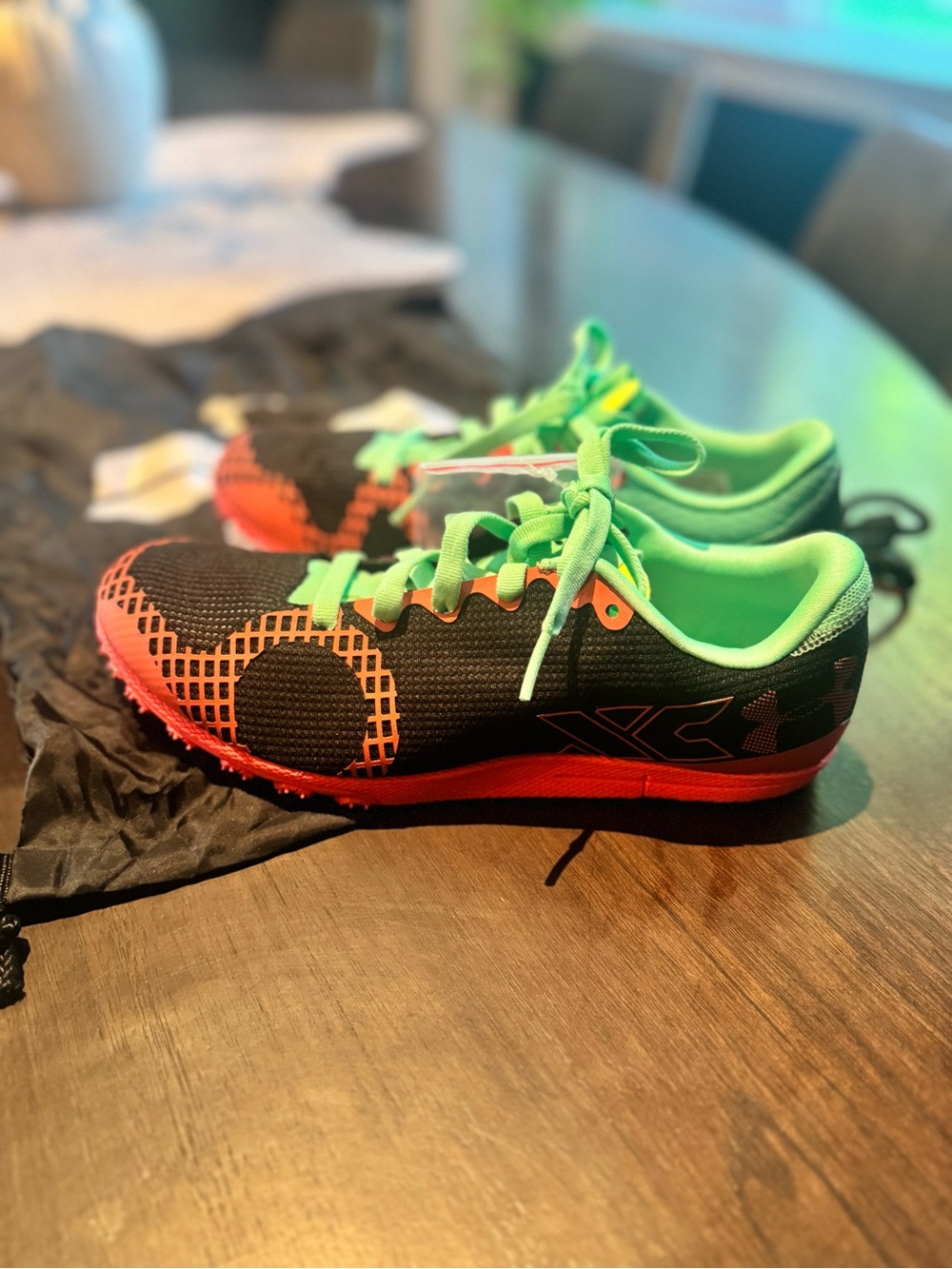 Under Armour Black Under Armour Brigade XC 2 'Black Beta spikes